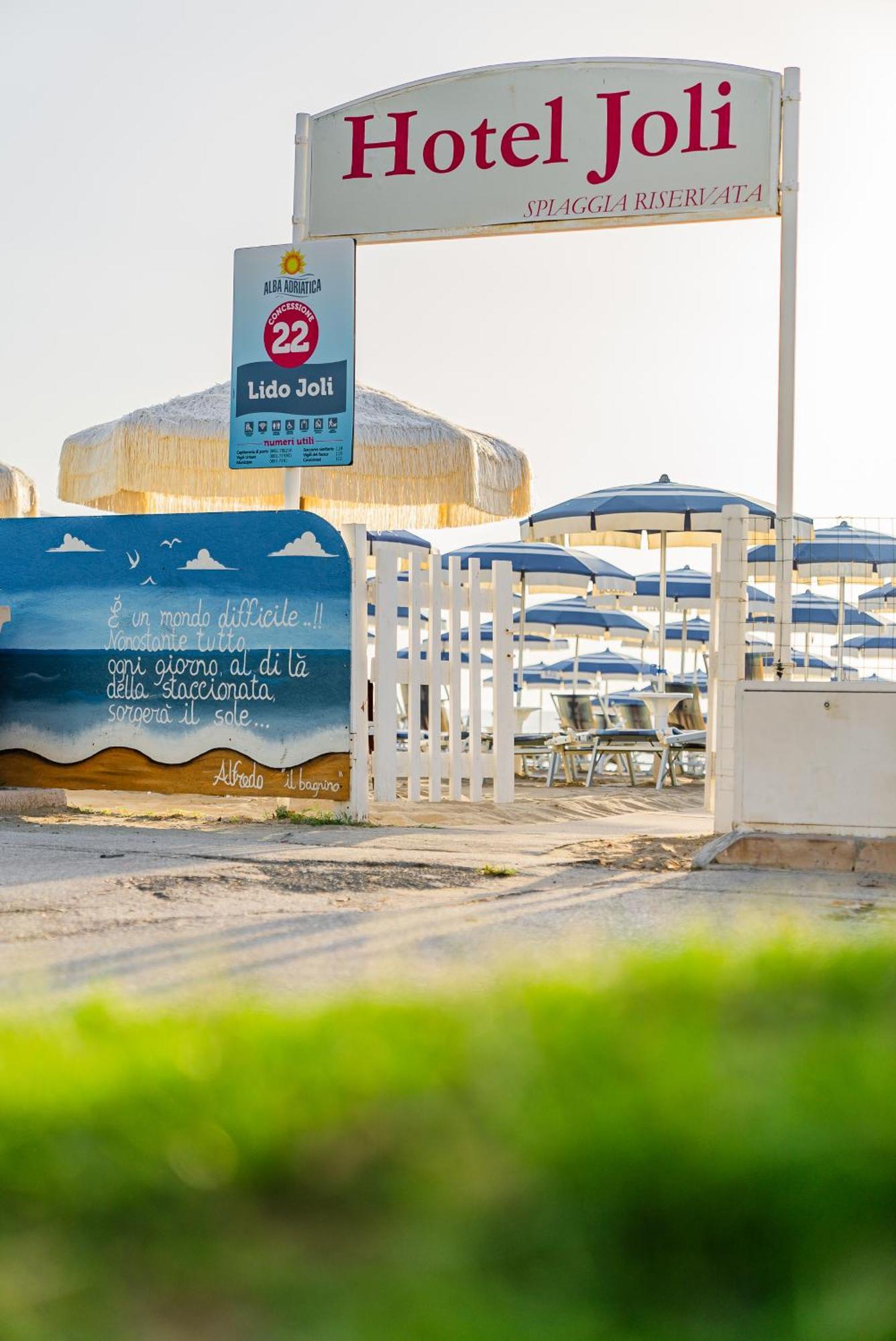 Hotel Joli ألبا أدرياتيكا المظهر الخارجي الصورة